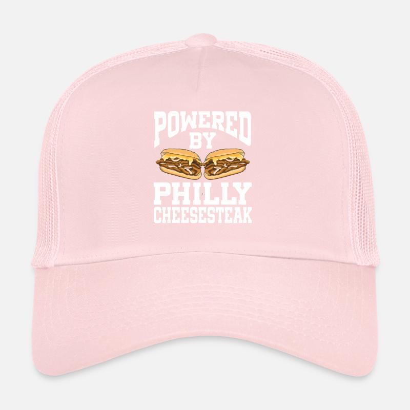 Powered By Philly Cheesesteak Trucker Cap