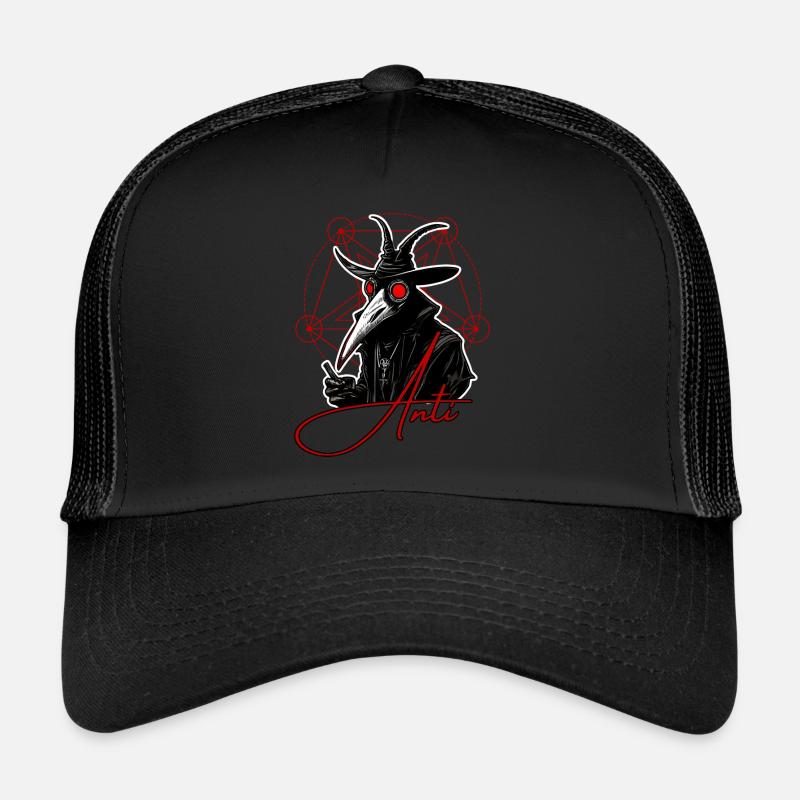 Anti Human Plague - Trucker Cap - black/black