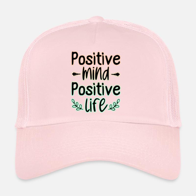 Mentalité Positif 🍀 Casquette trucker 