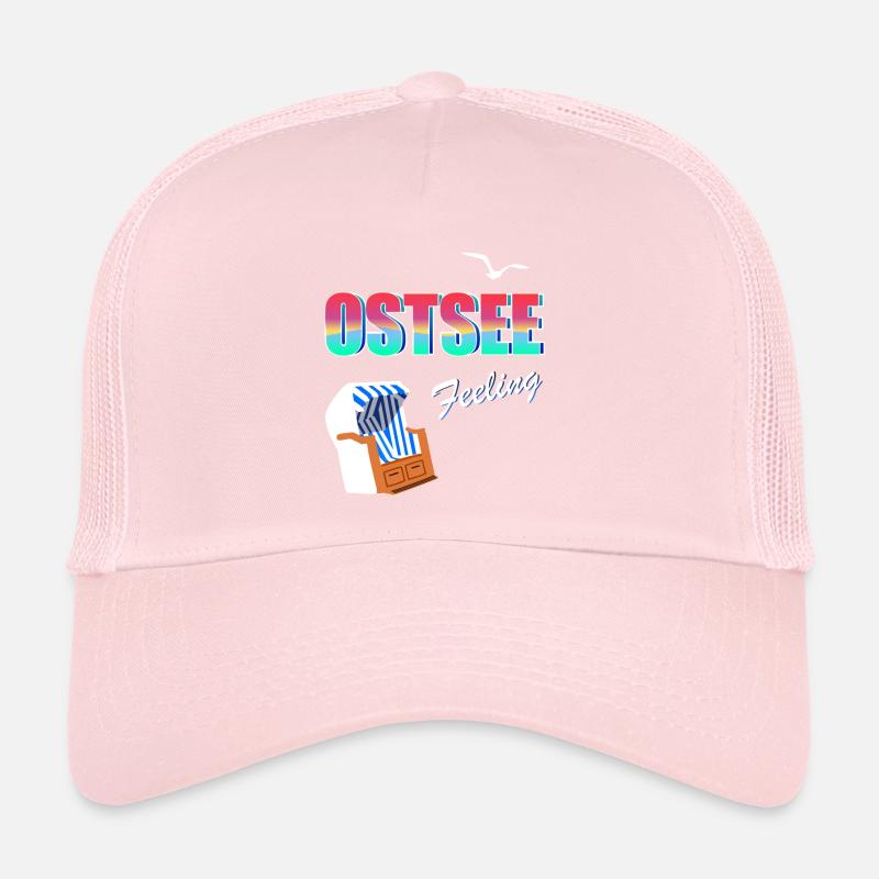 Sensation de la mer Baltique Casquette trucker 