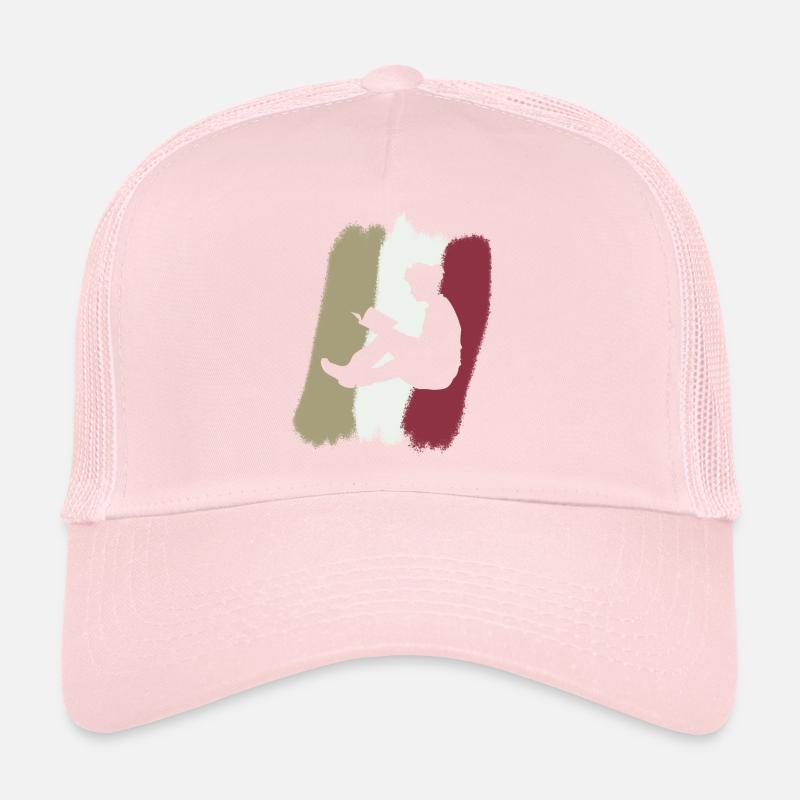 Lesen Bildung Leseratte Trucker Cap