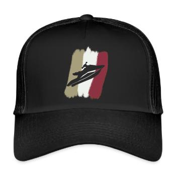 Water Sports Jet Ski - Trucker Cap - black/black - Front