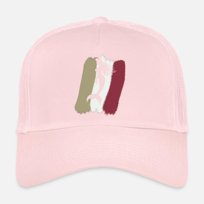 Mermaid Fin Manatee Trucker Cap