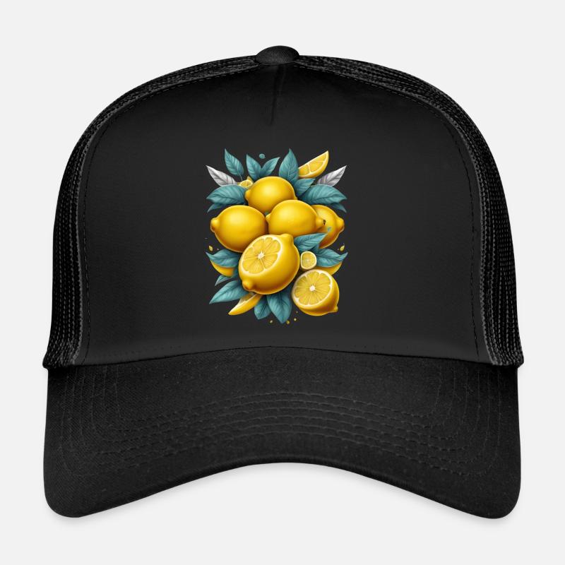 Lemons - Trucker Cap - black/black