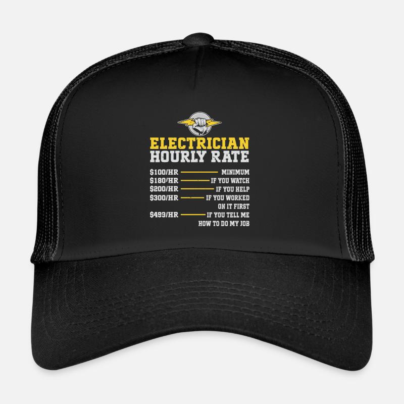 Electrician Trucker Cap