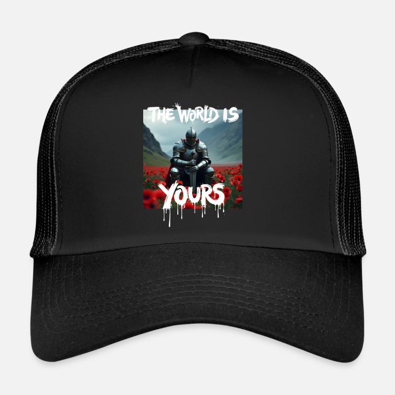 THE WORLD IS YOURS x FALLEN KNIGHT Trucker Cap