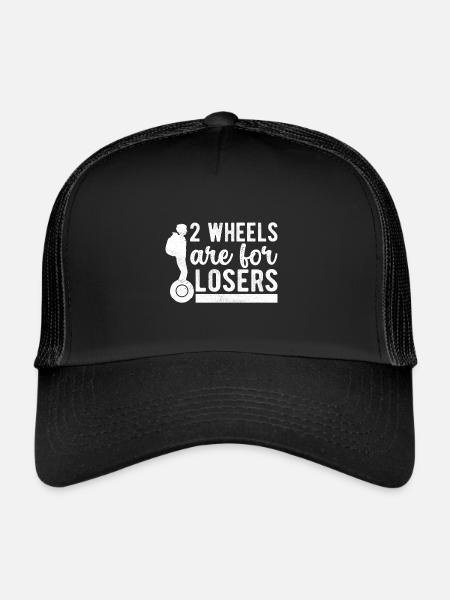 EUC Monowheel - Trucker Cap - black/black - Front