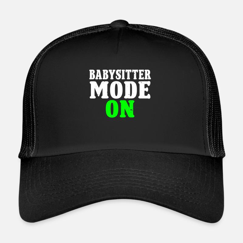 Babysitter Babysitting Trucker Cap