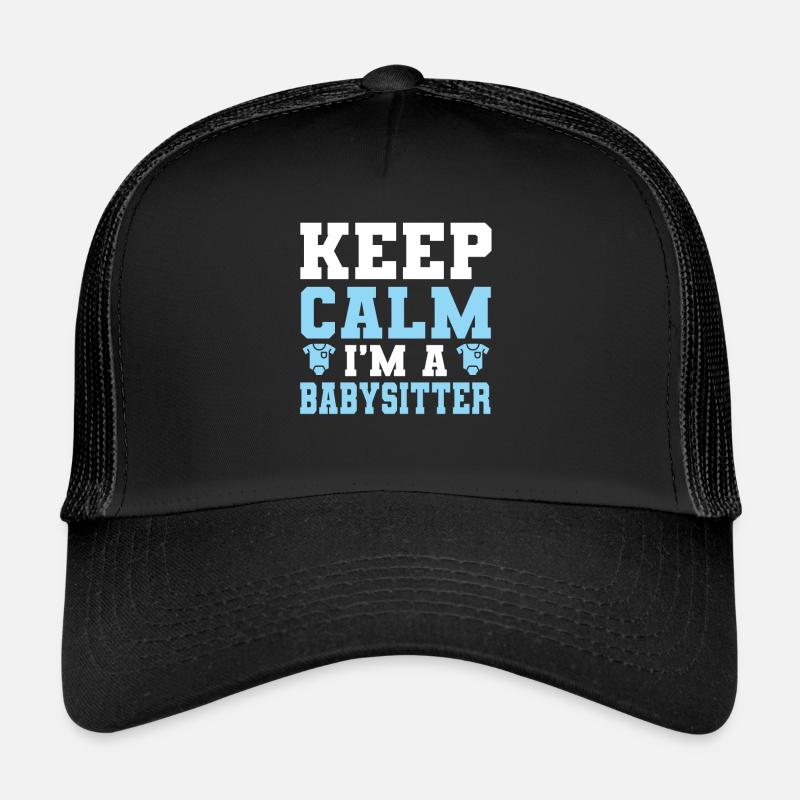 Babysitter Babysitting Trucker Cap