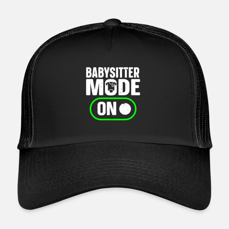 Baby-sitter Babysitting Casquette trucker 