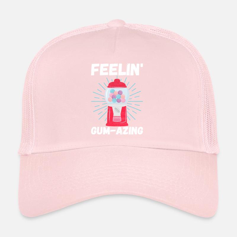 Gumball Machine Chewing Gum Machine Trucker Cap