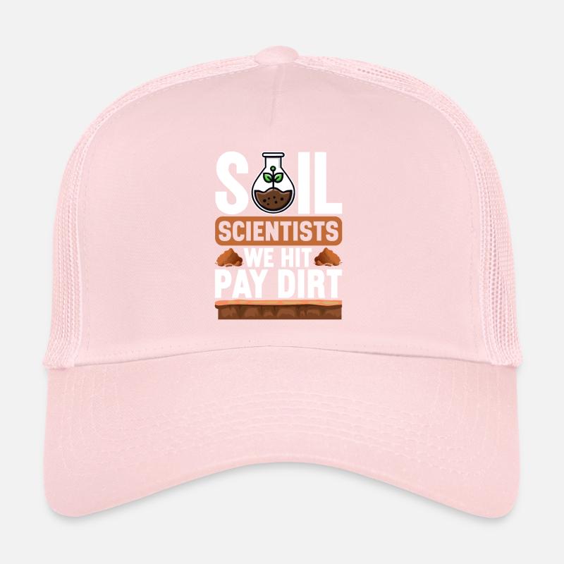 Bodenwissenschaftler Science du sol Casquette trucker 