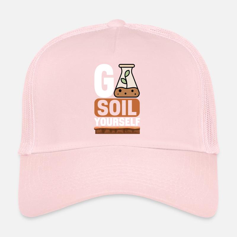 Bodenwissenschaftler Science du sol Casquette trucker 