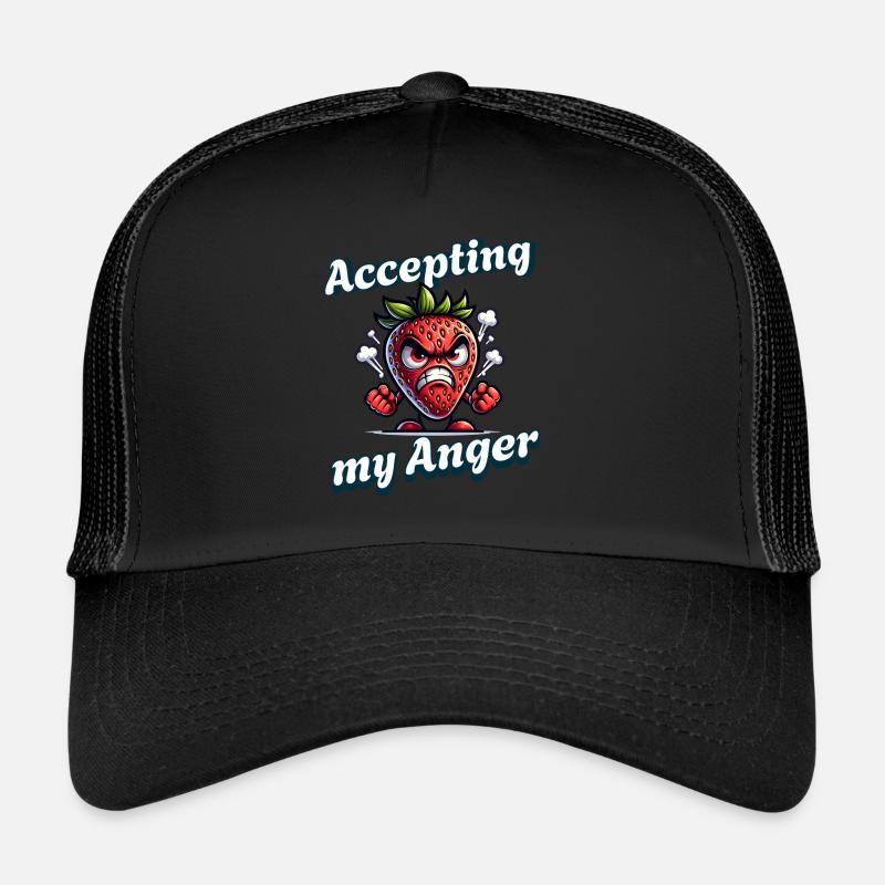 Période Accepter ma colère Casquette trucker 