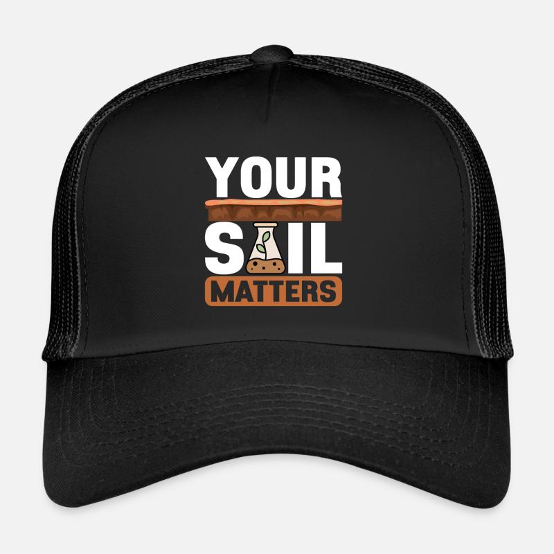 Bodenwissenschaftler Science du sol Casquette trucker 