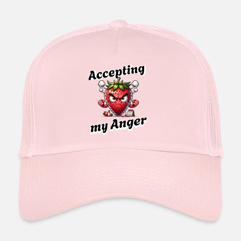 Periode Menstruation Erdbeerwoche Akzeptiere Trucker Cap