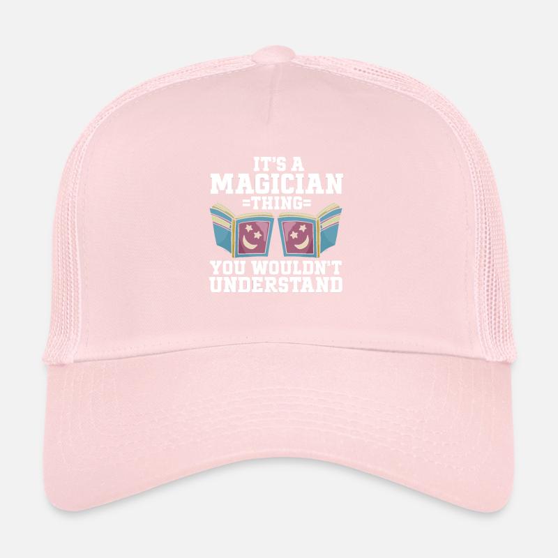 Magie magicienne drôle Casquette trucker 