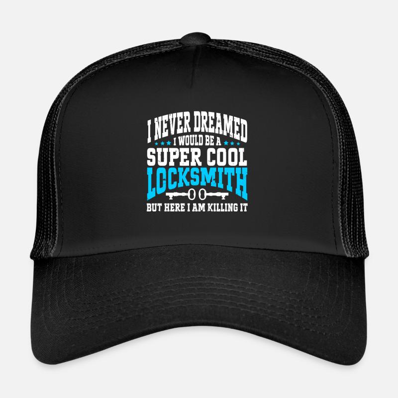 Serrurier Crochetage Crocheteur Casquette trucker 