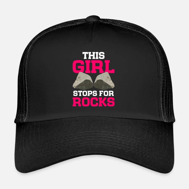 Collectionneur de roches Géologue Géologue Casquette trucker 