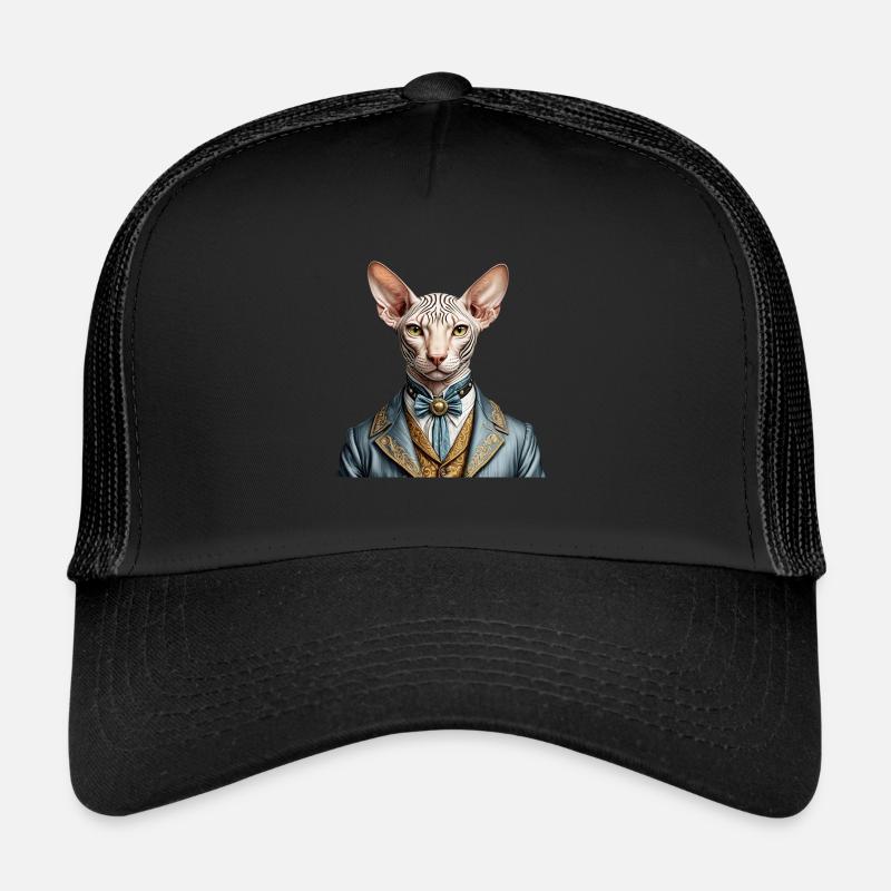 Elegante Sphynx Trucker Cap
