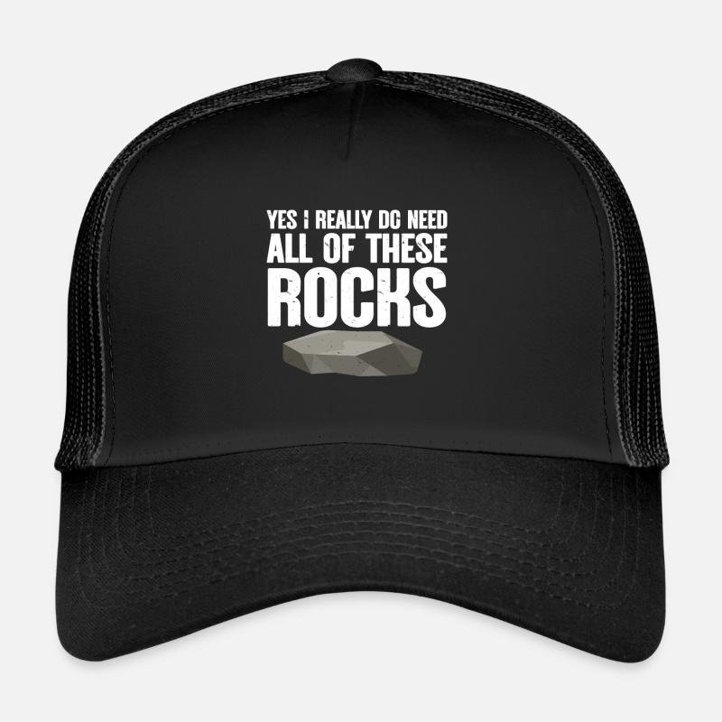 Collectionneur de roches Géologue Géologue Casquette trucker 