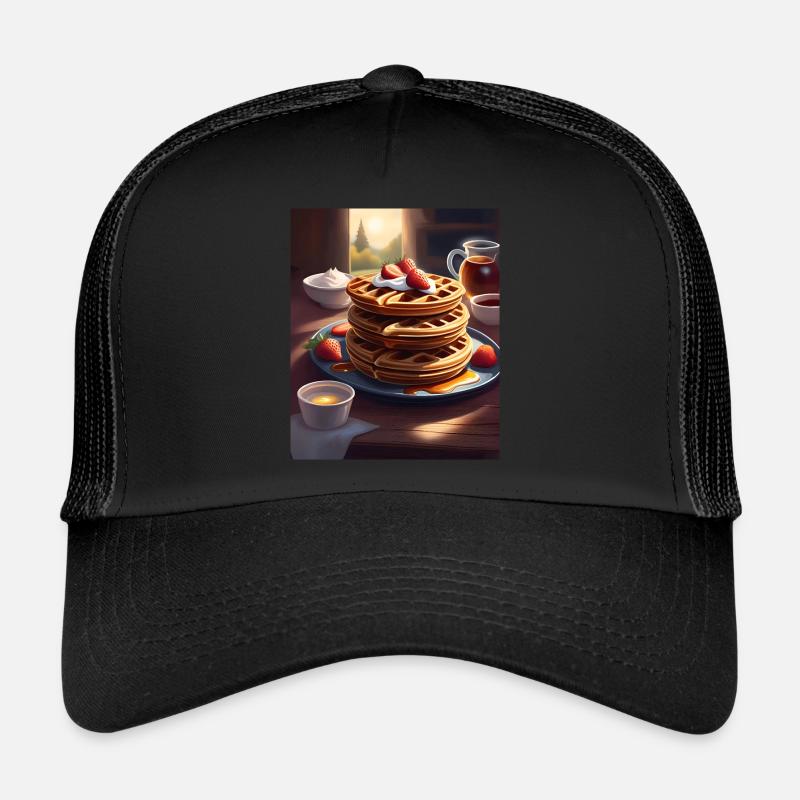 Crêpes pour le petit-déjeuner Casquette trucker 