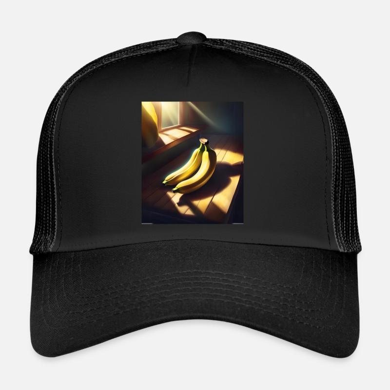 Bananes savoureuses Casquette trucker 