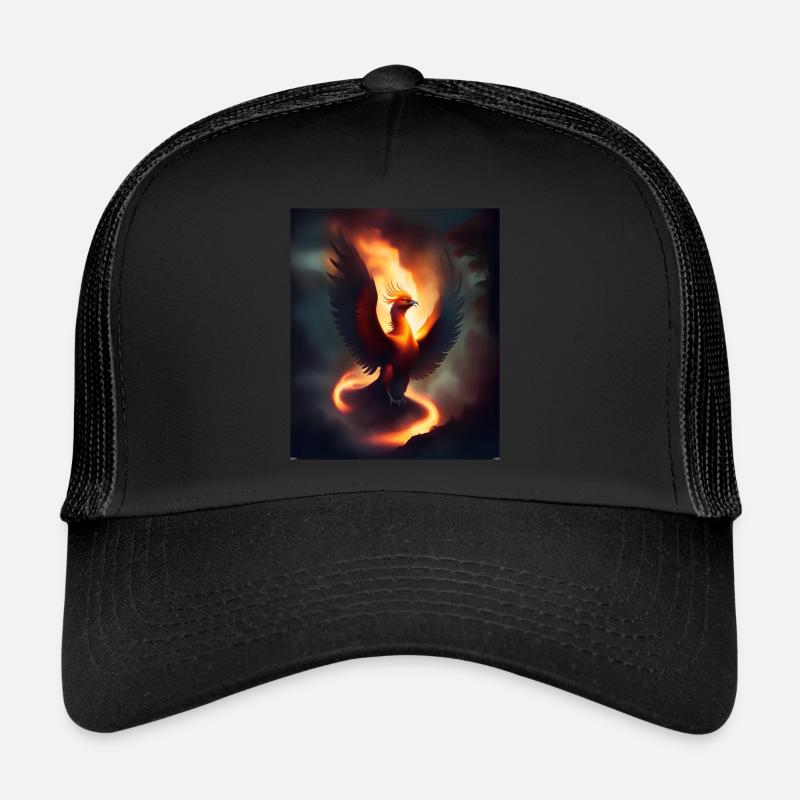 Phénix de feu épique Casquette trucker 