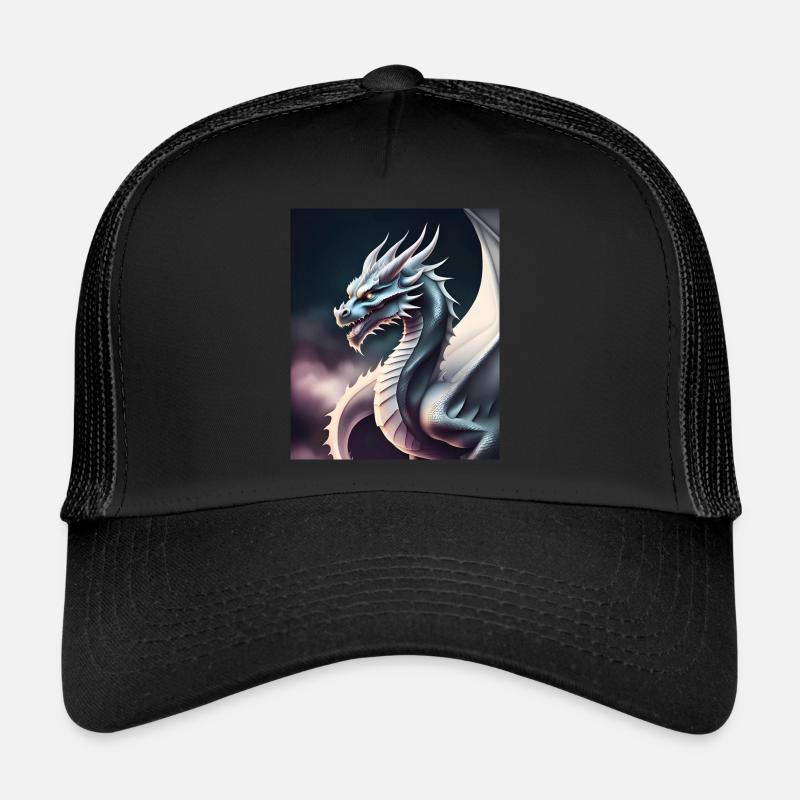 Drachen-Silhouette Trucker Cap