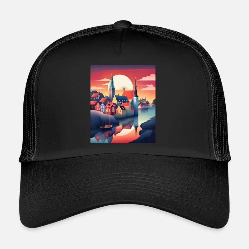 Die Stadt Dänemark Trucker Cap