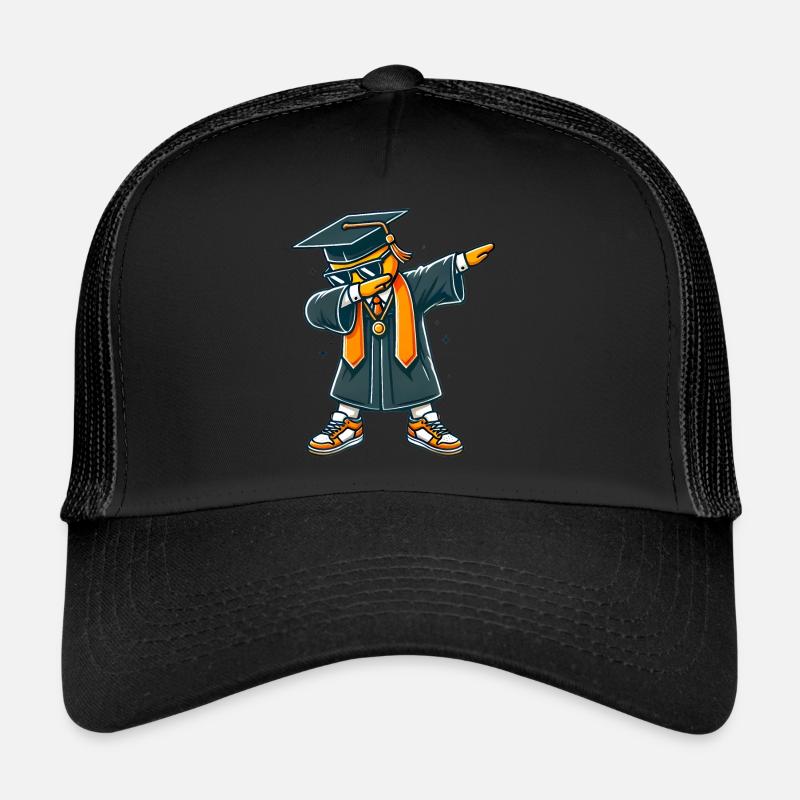Coole Absolvent Dab Pose Illustration Trucker Cap