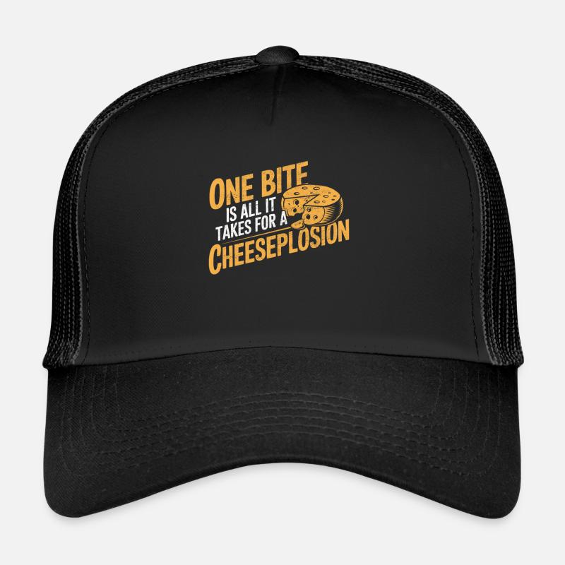 Lactose intolerance Lactose intolerant - Trucker Cap - black/black