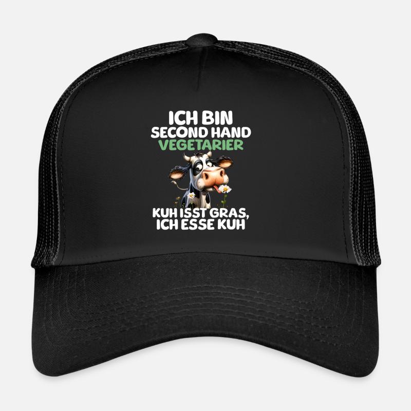 Second Hand Vegetarian Trucker Cap