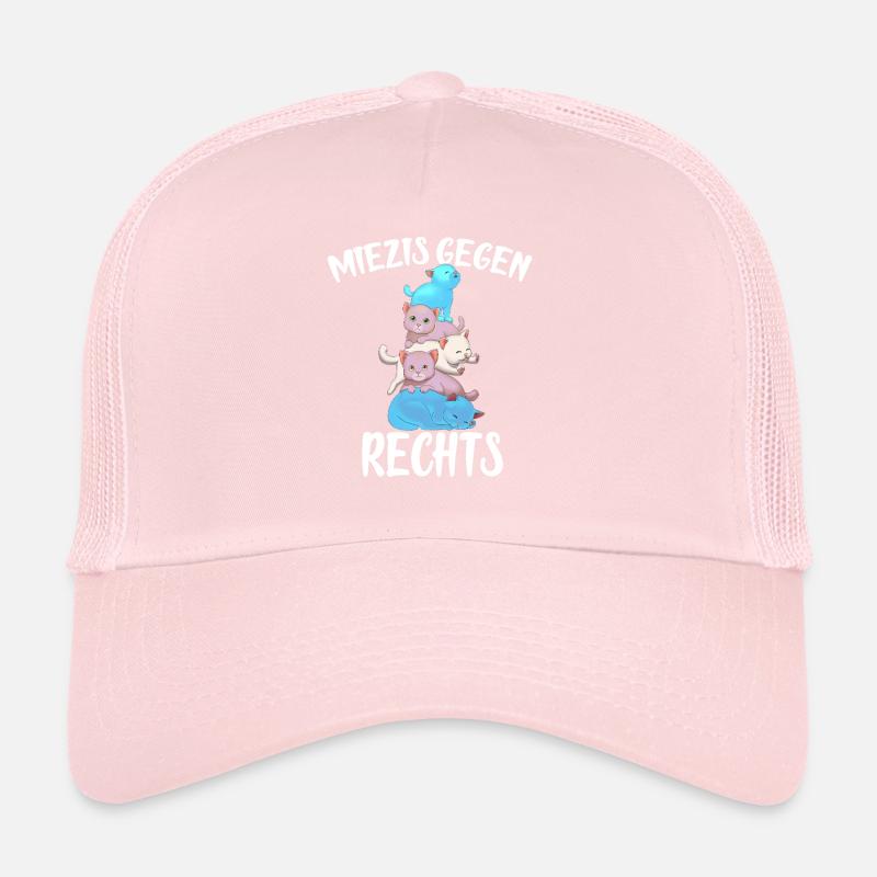 Trans miezen gegen rechts Trucker Cap