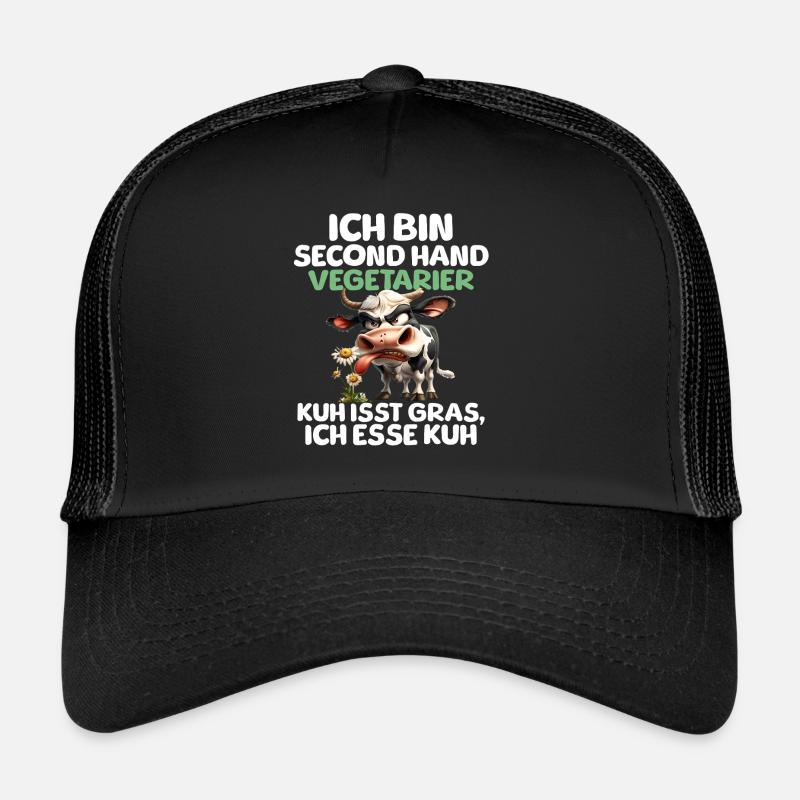 Végétarien d’occasion Casquette trucker 