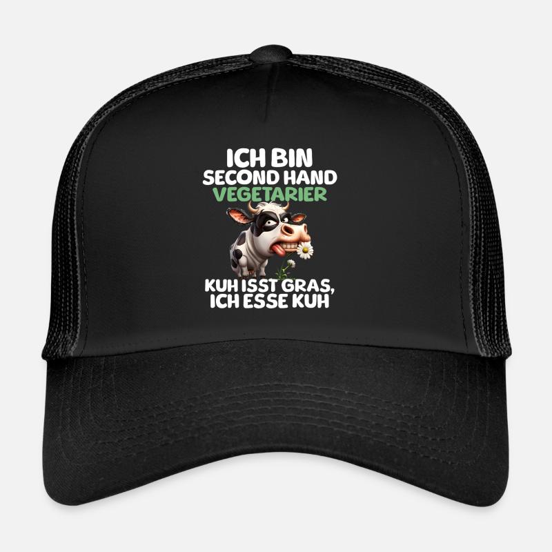 Second Hand Vegetarian Trucker Cap