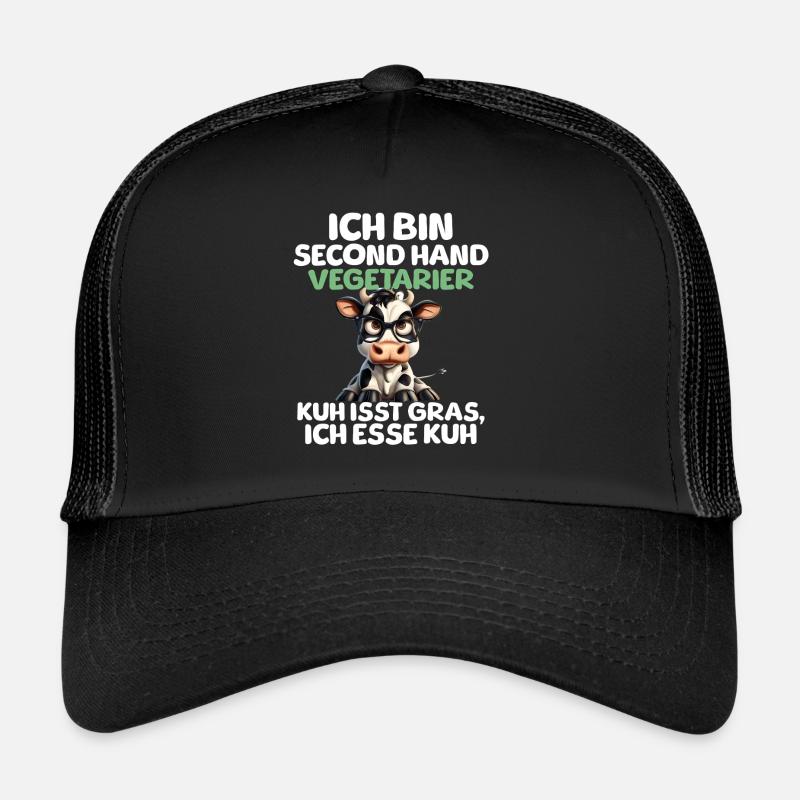 Second Hand Vegetarian Trucker Cap