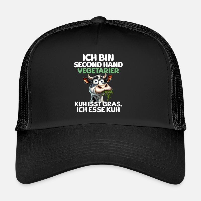 Second Hand Vegetarian Trucker Cap