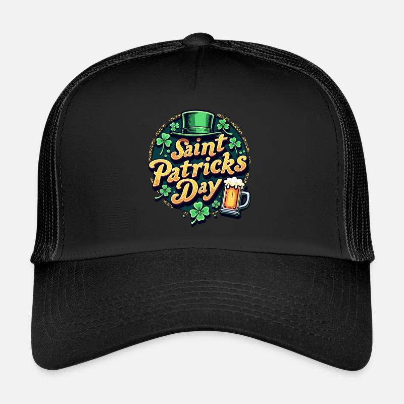 Saint Patrick`s Day Beer Trucker Cap