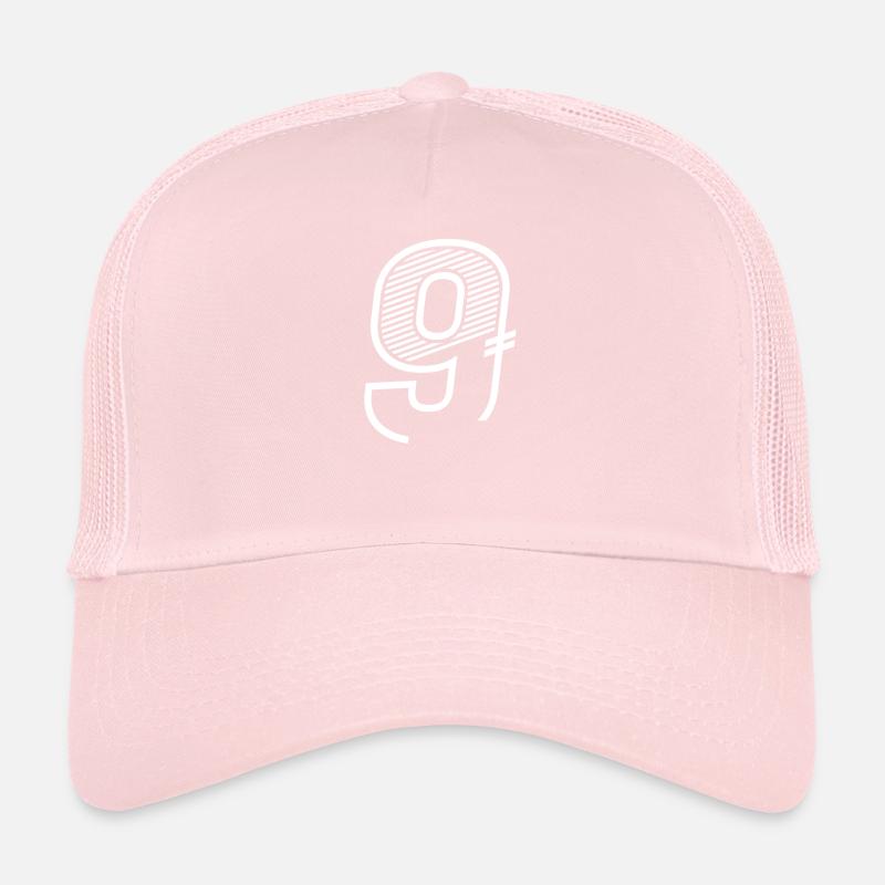 Nummer 9 Sport Trikot 9. Geburtstag Trucker Cap