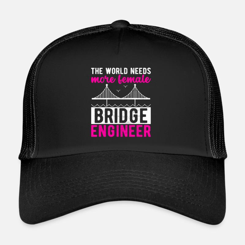 Ingénieur des ponts Construction de ponts Casquette trucker 