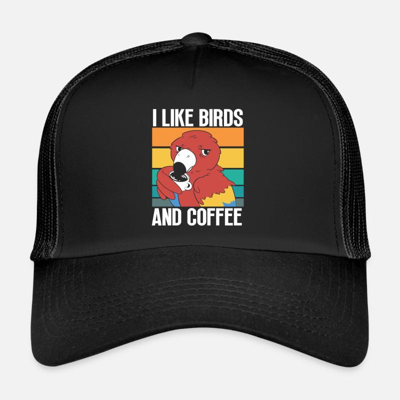 Observation des oiseaux Mignon Amoureux des oiseaux Casquette trucker 