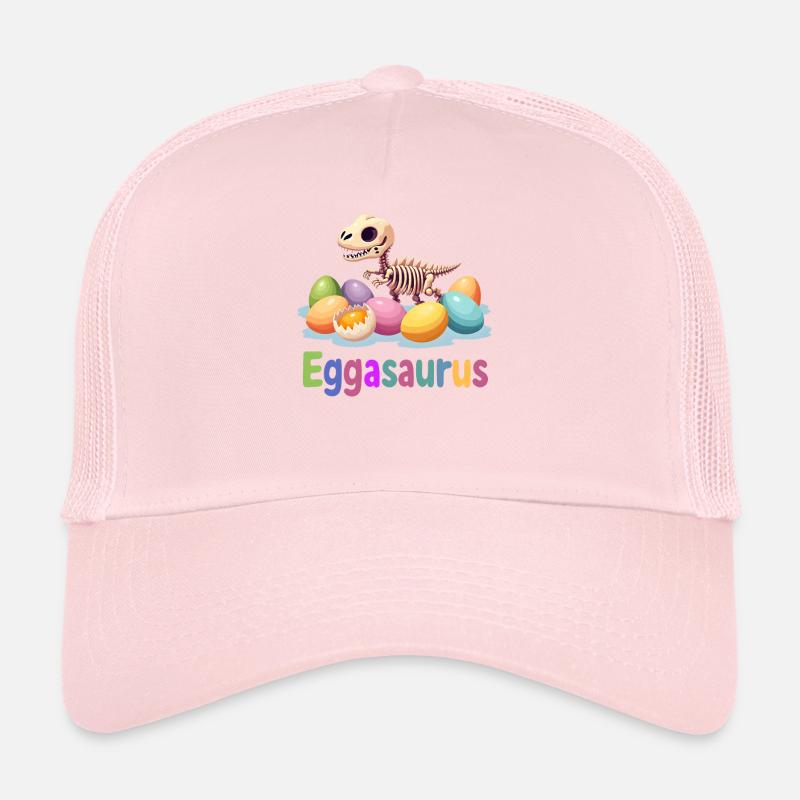 Eggasaurus Easter Stegosaurus Dinosaur Kleinkin Trucker Cap