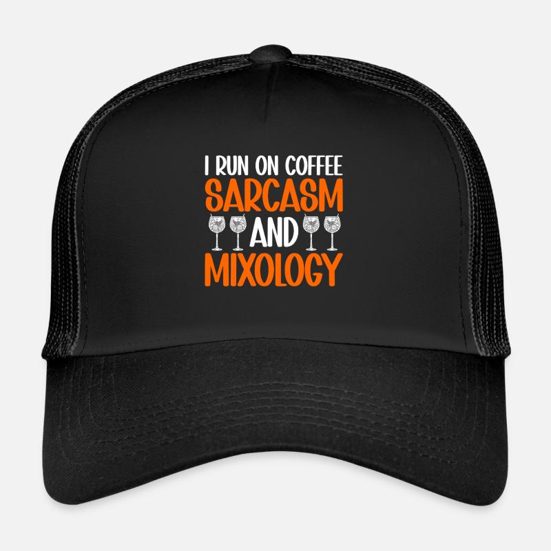 Mixologist, Bartender, Bartender, Mixology Trucker Cap