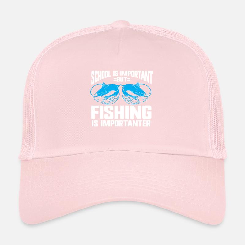 Conception de pêche Fish Lover Fisherman Casquette trucker 