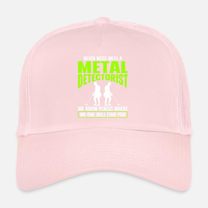 Détecteur de métaux Détection de métaux Casquette trucker 
