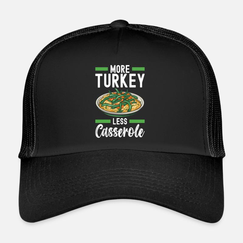 Casserole de haricots verts Casquette trucker 