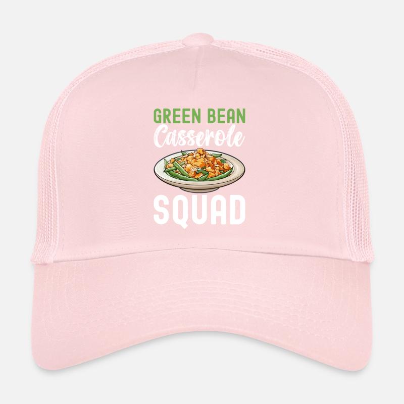 Casserole de haricots verts Casquette trucker 