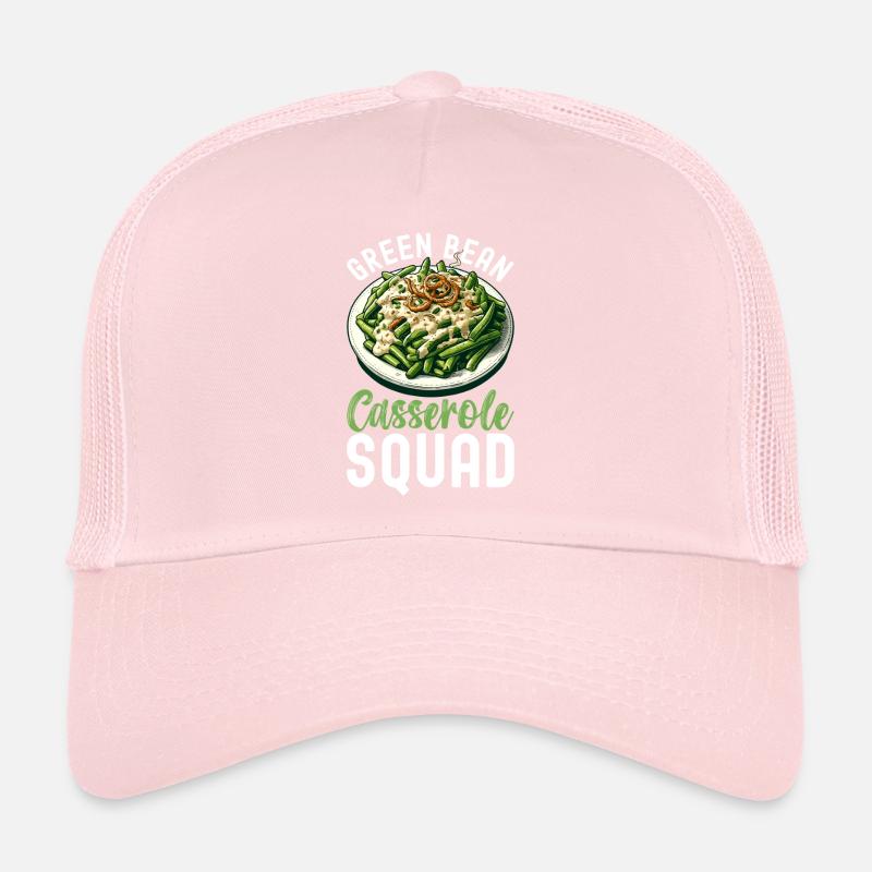 Casserole de haricots verts Casquette trucker 
