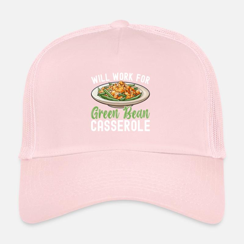 Casserole de haricots verts Casquette trucker 